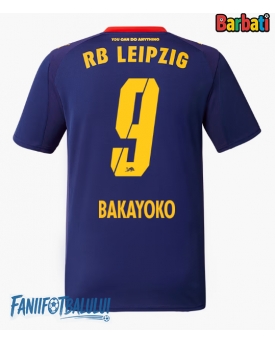 RB Leipzig Johan Bakayoko #9 Tricou Fotbal Replică 2025-26 Barbati Deplasare